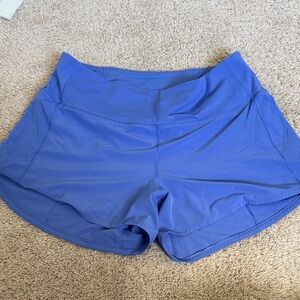 Lululemon Athletica Vibrant Blue Athletic Shorts